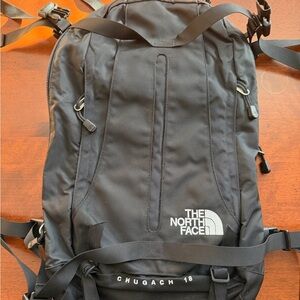 Never Used! North Face Chugach 18 Black Backpack